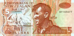 NEW ZEALAND 5 DOLLARS 1993 P 177a UNC SC NUEVO - Nuova Zelanda