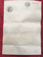 Fiscal Notarié Timbrés Filigranés République Française1948(vierge)Cachets à Sec F. 70+comp 1952+relief Déesse Assise - Lettres & Documents