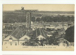 56/ CPA - Lorient - Le Port De Guerre Et La Grande Grue - Lorient