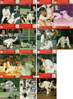 14 Fiches Judo Geesink Pariset Courtine Vial Parisi Coche World Champion Olympic Games Rules - Kampfsport