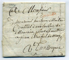 CAMBRAY  Lenain N°5 / Dept Du Nord / 1782 / Extrait Du Registre Des Baptêmes De La Paroisse De SAUDEMONT - 1701-1800: Précurseurs XVIII