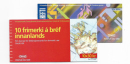 1994 MNH Iceland Booklet Mi 798-99 Postfris** - Libretti