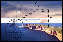 BRD MiNr. Block 77 (2792) O 100 Jahre Vogelwarte Helgoland, Gestempelt - 2001-2010
