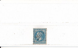 France Type Napoléon Lauré N° 29 Oblitéré GC 2679 - 1863-1870 Napoleon III With Laurels