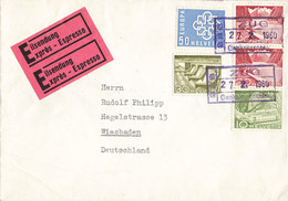 Bahnstationsstempel SBB Zug (ac8345) - Railway