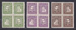 DANEMARK N°  153 à 164 * MLH Neufs Avec Charnière, TB (D9251) Tricentenaire De La Poste - 1924 - Nuovi