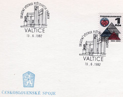 Promotional Postage Stamp - Valtice - Exhibition Of Postal Stamps - Unesco - Baroque Castle - Châteaux
