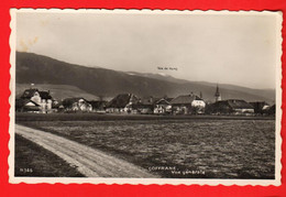 DAI-20 Coffrane , Vue Générale. Perrochet. 11345  Circ. 1950  Timbre Déchirré - Coffrane