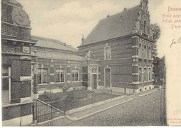 BEAUMONT. ECOLE MOYENNE DE L'ETAT POUR FILLES. FACADE. - Beaumont