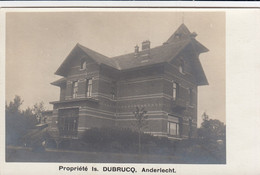 Propriété Is. Dubrucq - Anderlecht - Carte Photo - Anderlecht