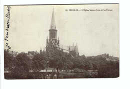 58. IXELLES - L'Eglise Sainte-Croix Et Les Etangs - Elsene - Ixelles