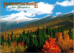 New Hampshire Autumn View Of Presidential Range From Bretton Woods - White Mountains