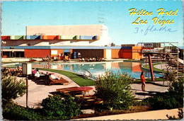 Nevada Las Vegas Hilton Hotel Pool Side 1975 - Las Vegas