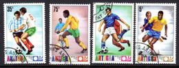 ANTIGUA - 1974 WORLD CUP FOOTBALL SET (4V) FINE USED SG 399-402 - 1960-1981 Autonomie Interne