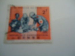 CONGO  REB USED STAMPS   MEDICAL - Otros & Sin Clasificación