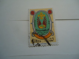 LIBYA    USED  STAMPS  SCOUTS    SCOUTING - Gebraucht