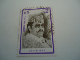 NEPAL  USED STAMPS  KINGS   WITH POSTMARK - Népal