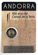 2019 - Andorra 2 Euro Consiglio Della Terra  ------ - Andorre