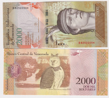 Venezuela 2000 Bolivares 2016 P#96a - Venezuela