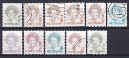 Pays-Bas   1991/93   Lot   Reine Beatrix     ° - Oblitérés