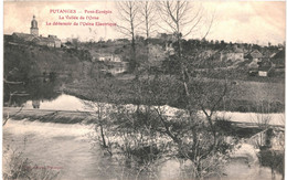 CPA  Carte Postale France Putanges  Pont Ecrépin Déversoir Usine électrique  1908  VM63600ok - Putanges