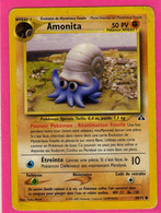 Carte Pokemon Francaise 1995 Wizards Neo Discovery 60/75 Amonita 50pv Bon Etat - Wizards