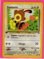 Carte Pokemon Francaise 1995 Wizards Neo Discovery 63/75 Fouinette 50pv Edition 1 Occasion - Wizards