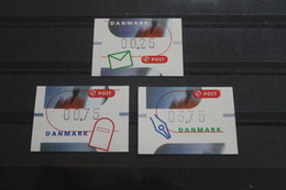 Dänemark 2000; ATM, 12. April 2000; MiNr. 11-13, Kompletter Satz, MNH - Timbres De Distributeurs [ATM]