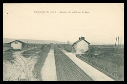 * GARGENVILLE - Coucher De Soleil Sur La Gare - Train - Chemin De Fer - Edit. BOURDIER - Gargenville