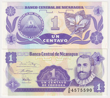 Nicaragua 1 Centavo 1991 P#167 - Nicaragua