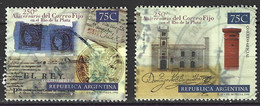 ARGENTINE. N°2034-5 Oblitérés De 1998. Correo Fijo. - Usados