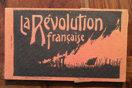 La Révolution Française Carnet Album 20 AK Cpa Illustrateur Histoire France - Altri & Non Classificati