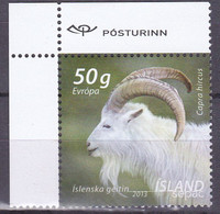 IJsland 2013, Postfris MNH, Sepac, Icelandic Settler Goat - Unused Stamps