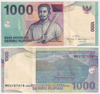 Indonesia 1000 Rupiah 2013 P#141m - Indonésie