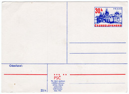 Correspondence Card - Unused For Postage - 30 Hal. - Charles Bridge - - Enveloppes
