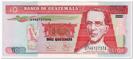 GUATEMALA,10 QUETZAL,2003,P.107,XF-AU - Guatemala