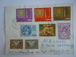 Portugal Lettre Cover 1981 Ville D'Aveiro Pedro Alvares Cabral Station D'amélioration Des Plante 857-858 1048-1050 1083 - Covers & Documents