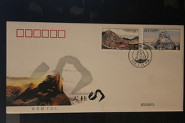 China 2006; Tianzhu Gebirge, MiNr. 3751-54; 2 FDC - 2000-2009