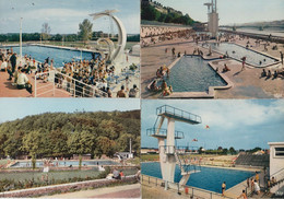 SWIMMING POOLS PISCINES 29 Vintage France Postcards Mostly Pre-1970 (L5755) - Natation