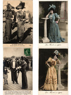 FASHION MODE DRESSES 30 Vintage Postcards Pre-1940 (L6096) - Mode