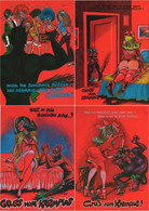 KRAMPUS DEVIL HUMOR 19 MODERN Postcards (L5264) - Saluti Da.../ Gruss Aus...