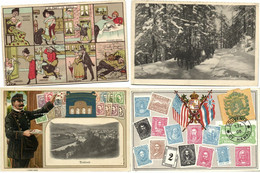 TOPIC STAMPS POST DELIVERY 25 Vintage Postcard Pre-1940 (L3675) - Poste & Facteurs