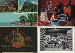 COFFE TEA DRINKING PRODUCTION 26 Postcards Pre- 1970 (L3444) - Cultures