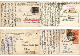 ESPERANTO LANGUAGE CANCELLATIONS STAMPINGS 32 Vintage Postcards Pre-1940 (L2908) - Esperanto