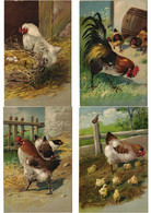 EMBOSSED GREETINGS With BETTER 54 Vintage Postcards (L4539) - Saluti Da.../ Gruss Aus...
