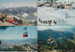 WINTERSPORT SKILIFTS CABLE LIFTS SKIING 700 Vintage Postcards Pre-1970 (L5734) - Sports D'hiver