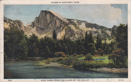 4841  98 Yosemite National Park, Half Dome From The Floor Of The Valley  1927 - Parques Nacionales USA