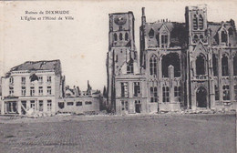 4841  120 Ruines De Dixmude, L‘Eglise Et L’Hotel De Ville - Diksmuide