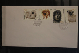 China 2006; Hunderassen, Hunde, MiNr. 3734 C-37 C;  (jeweils An 2 Seiten Ungezähnt) FDC - 2000-2009