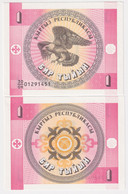 Kyrgyzstan 1 Tyiyn 1993 P#1 - Kirguistán